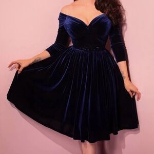 Vixen Starlet Velvet Swing Dress 2X